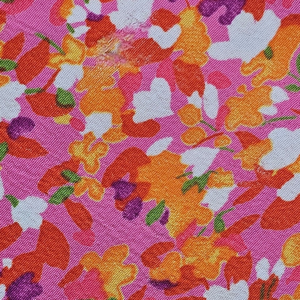 Marks & Spencer‎ Pink Floral Twist Front Spaghetti Strap Mini Slip Dress - Picture 4 of 6